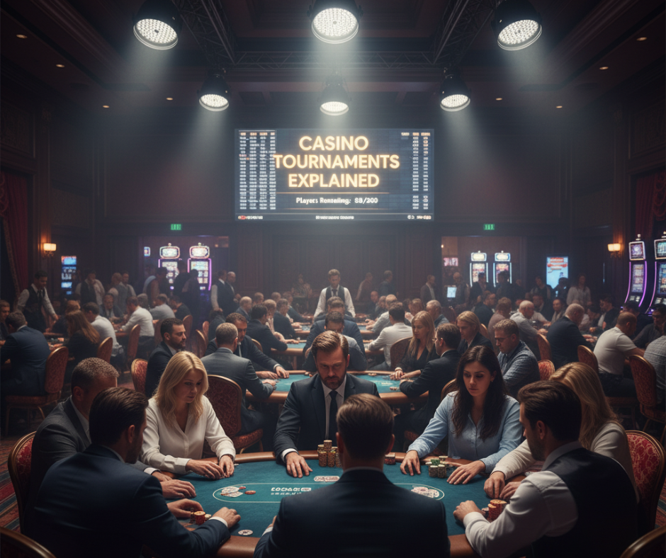 Casino Tournaments Explained: Poker, Slots, and More